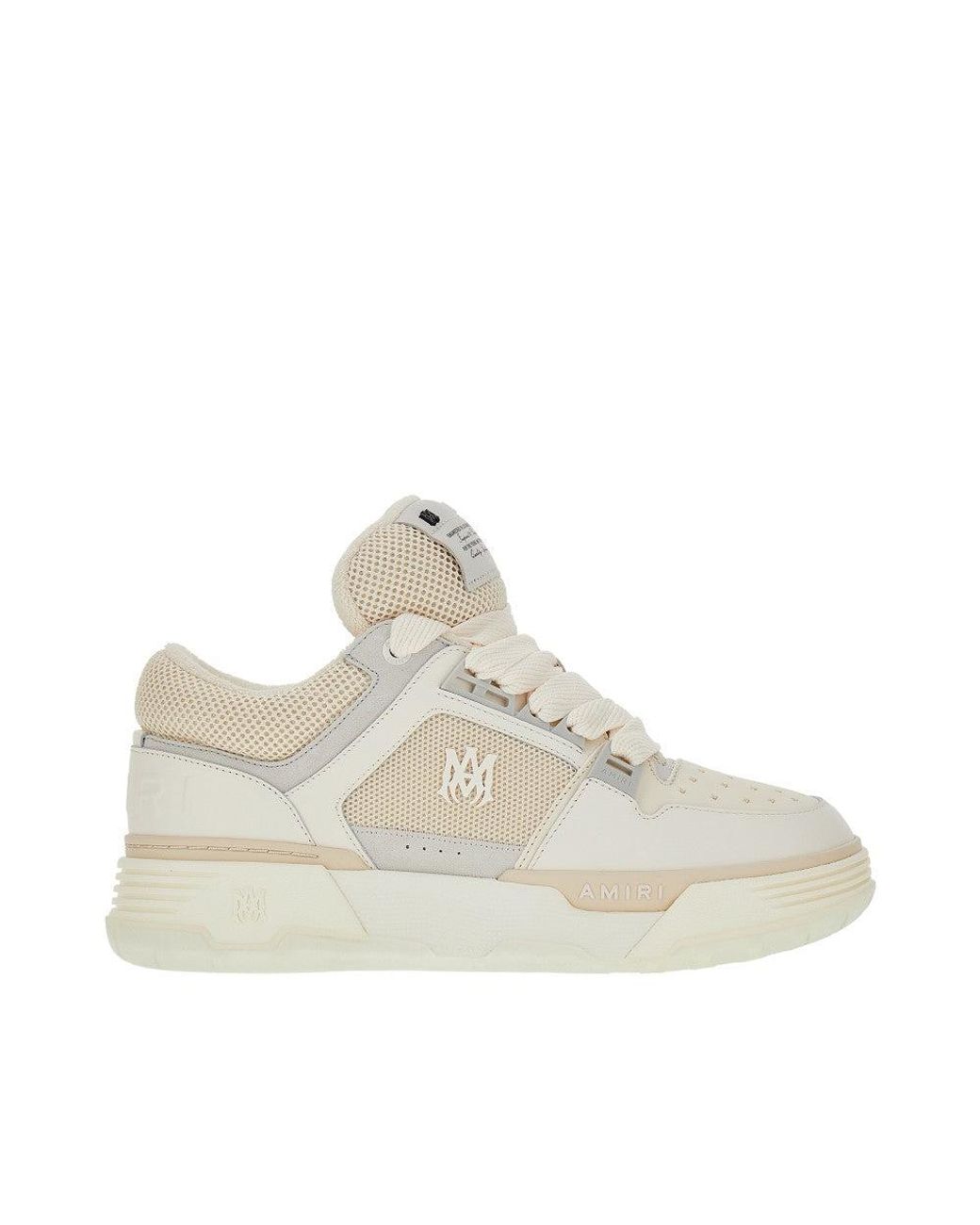 Amiri Natural Leather And Mesh Ma-1 Sneakers for men