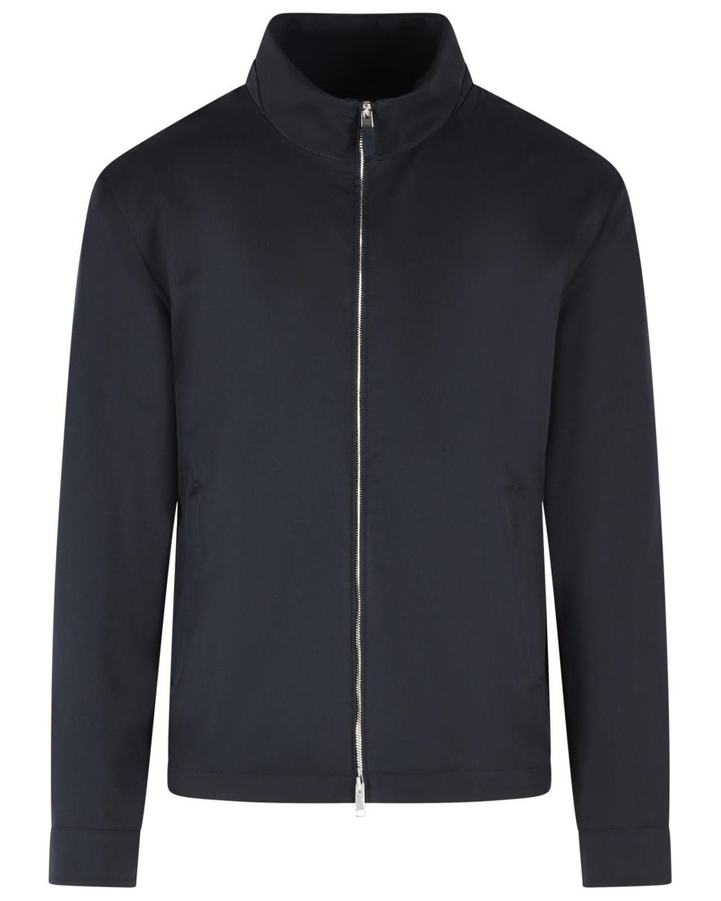 Zegna Blue 'Motorin' Dark Jacket for men