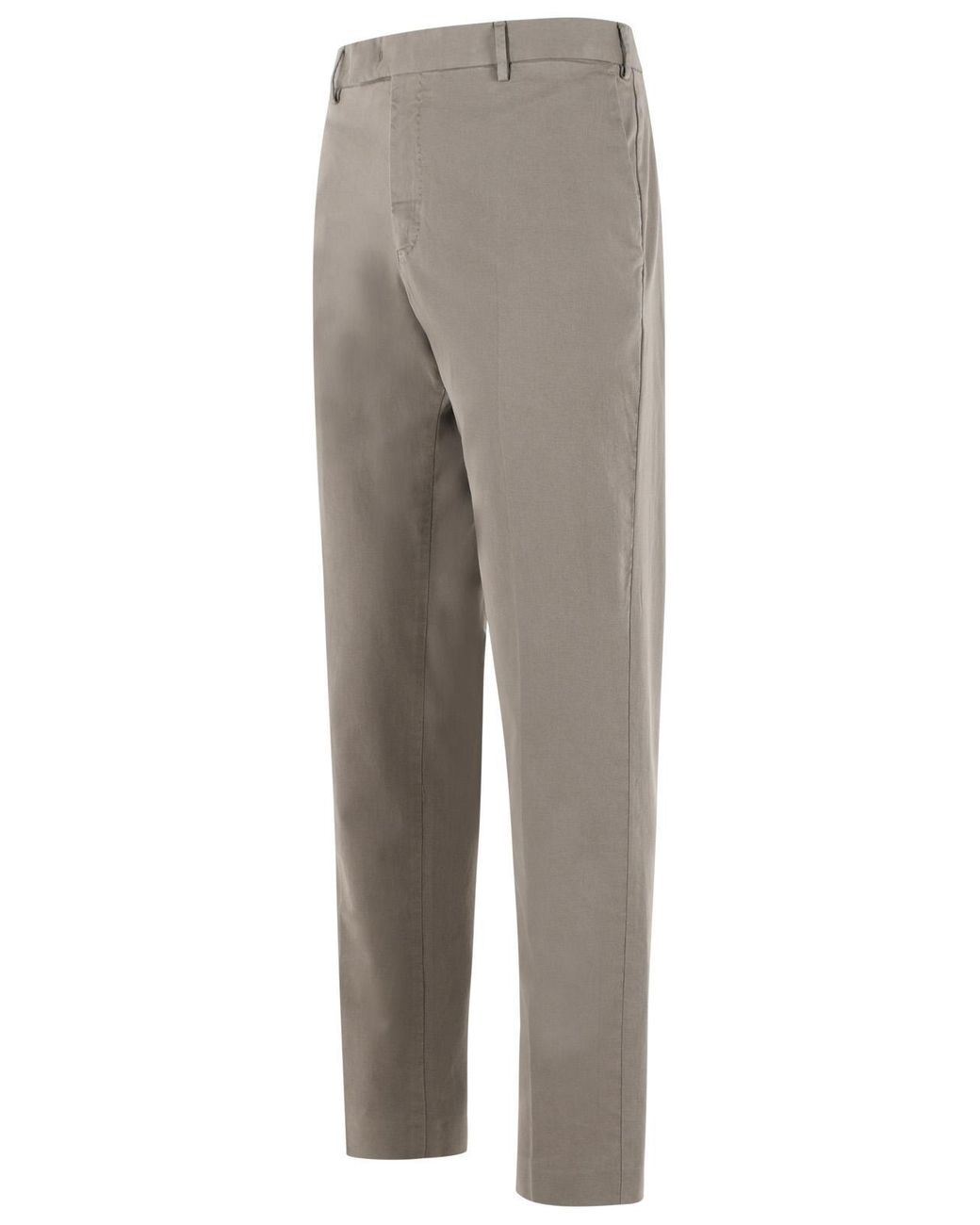 PT01 Gray Rebel Cotton Trousers for men
