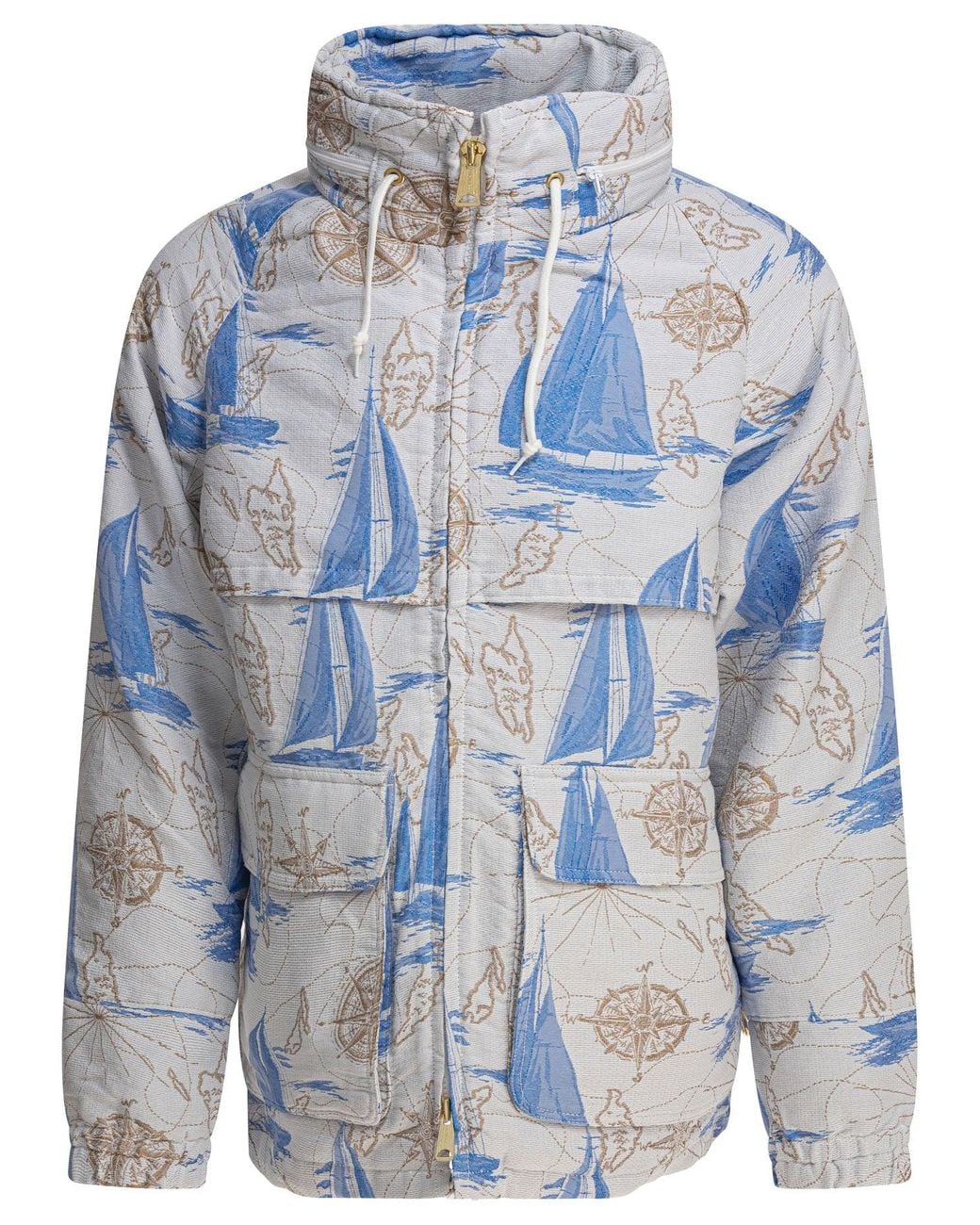 Beams Plus Navy Jackets And Coats Light Blue