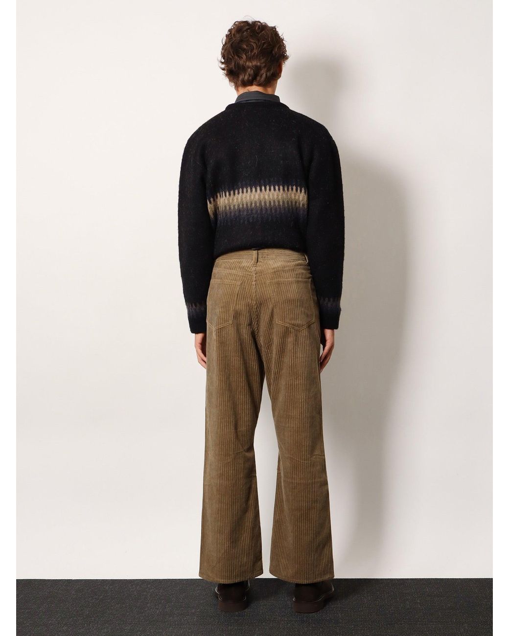 TONYWACK Natural Corduroy Trousers