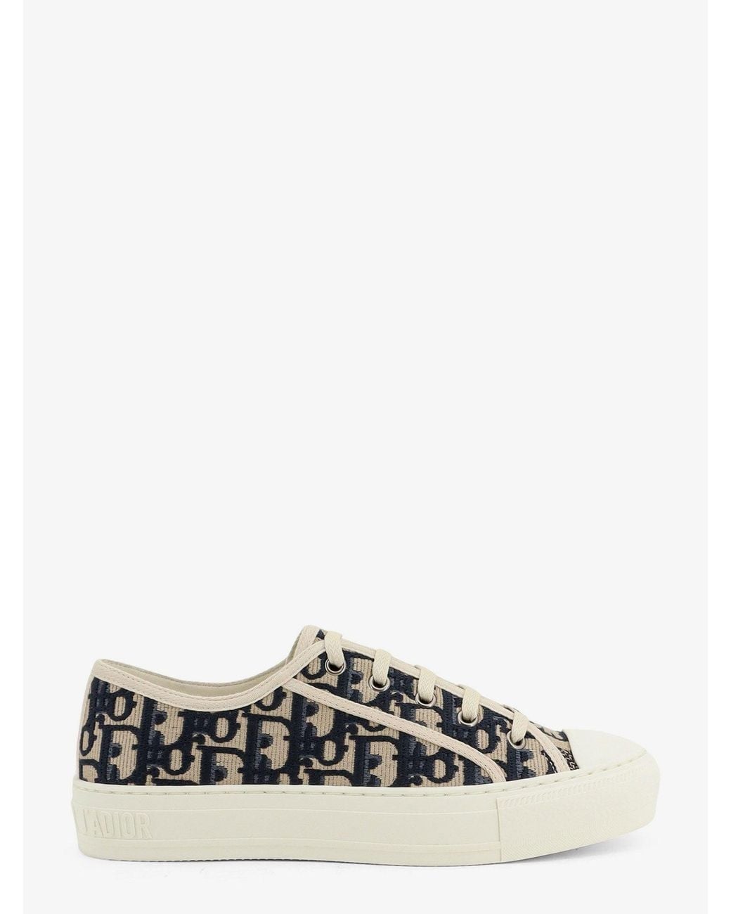 Dior White Dior Walk'N'Dior Sneakers