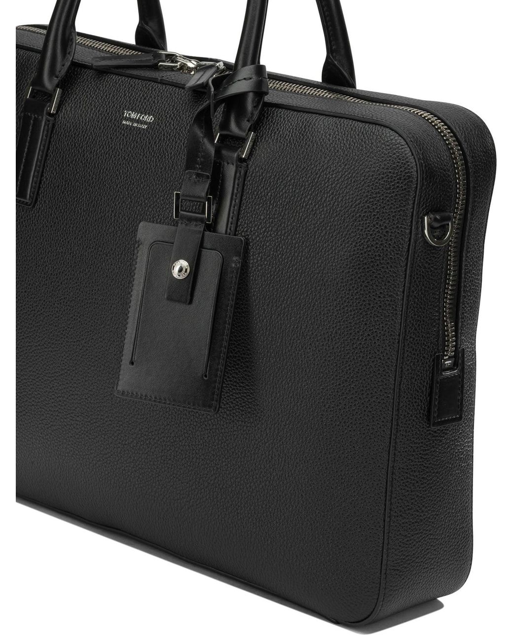 Tom Ford Black "Elliot" Large Handbag