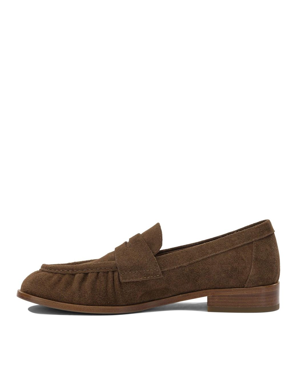 Strategia Brown Leather Loafers
