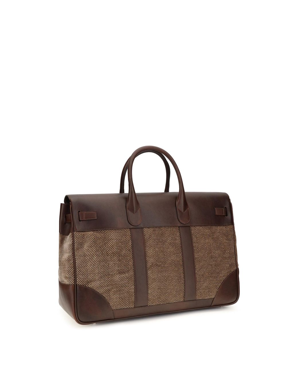 Brunello Cucinelli Brown Travel Bag for men
