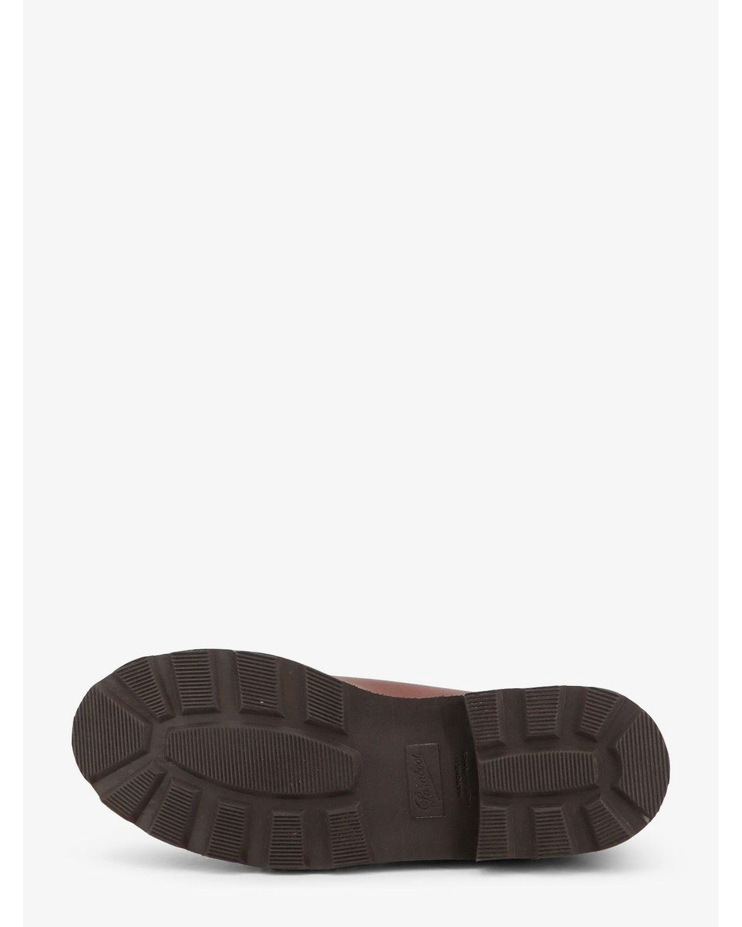 Paraboot Brown Michael Leather Lace-Up for men