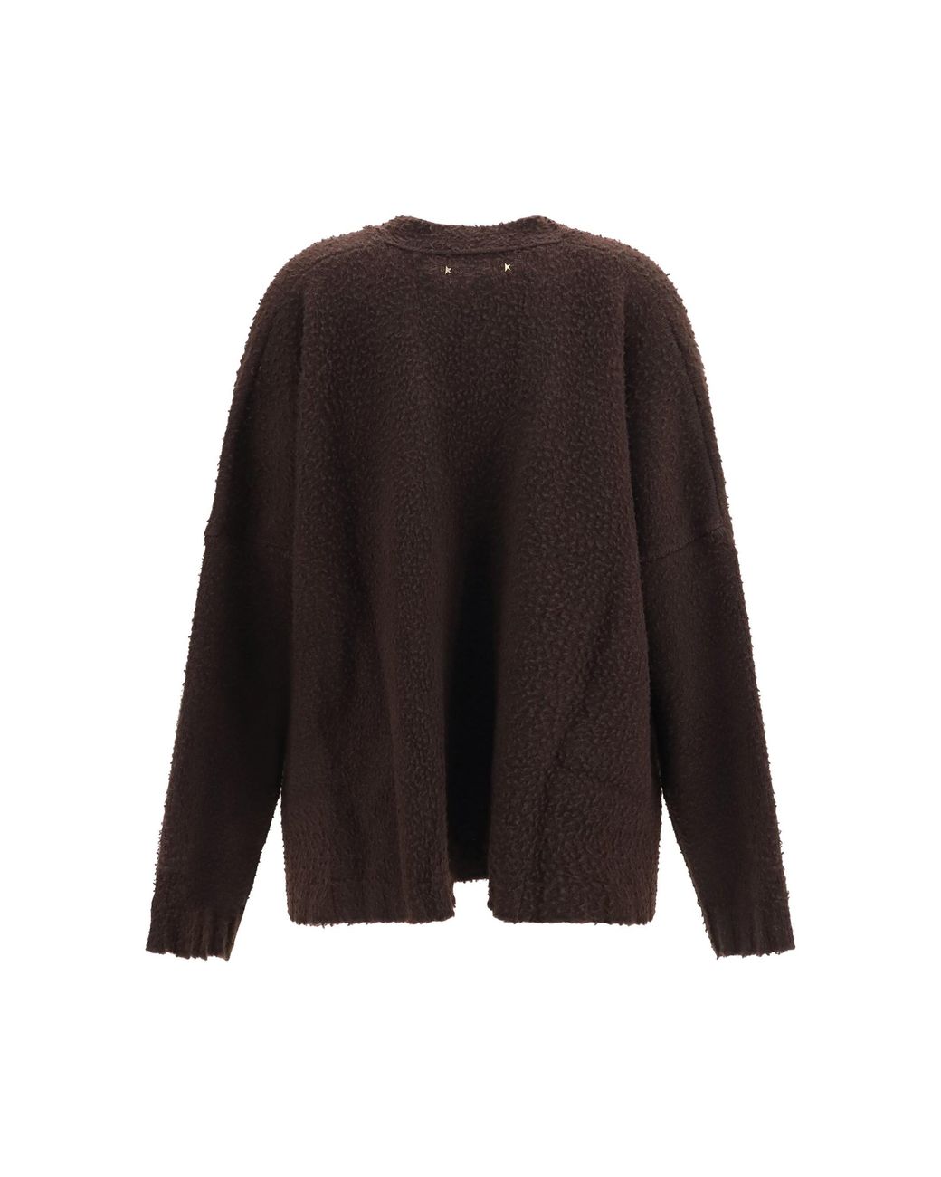 Golden Goose Deluxe Brand Brown Casentino-Effect Wool Cardigan