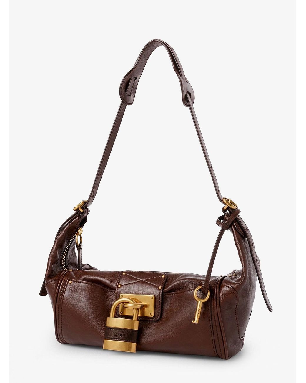 Chloé Multicolor Paddington Leather Shoulder Bag