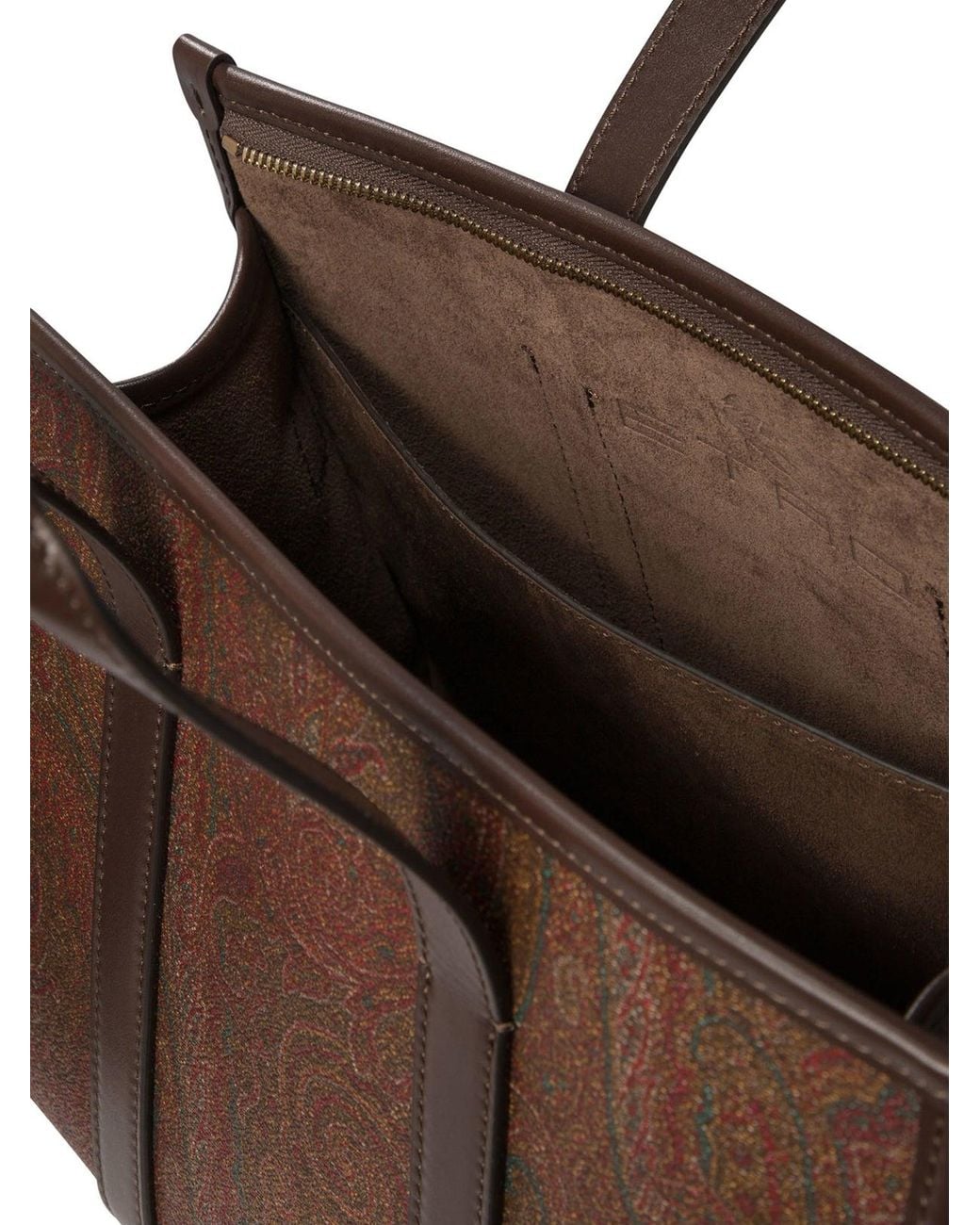 Etro Brown "Arnica" Medium Handbag