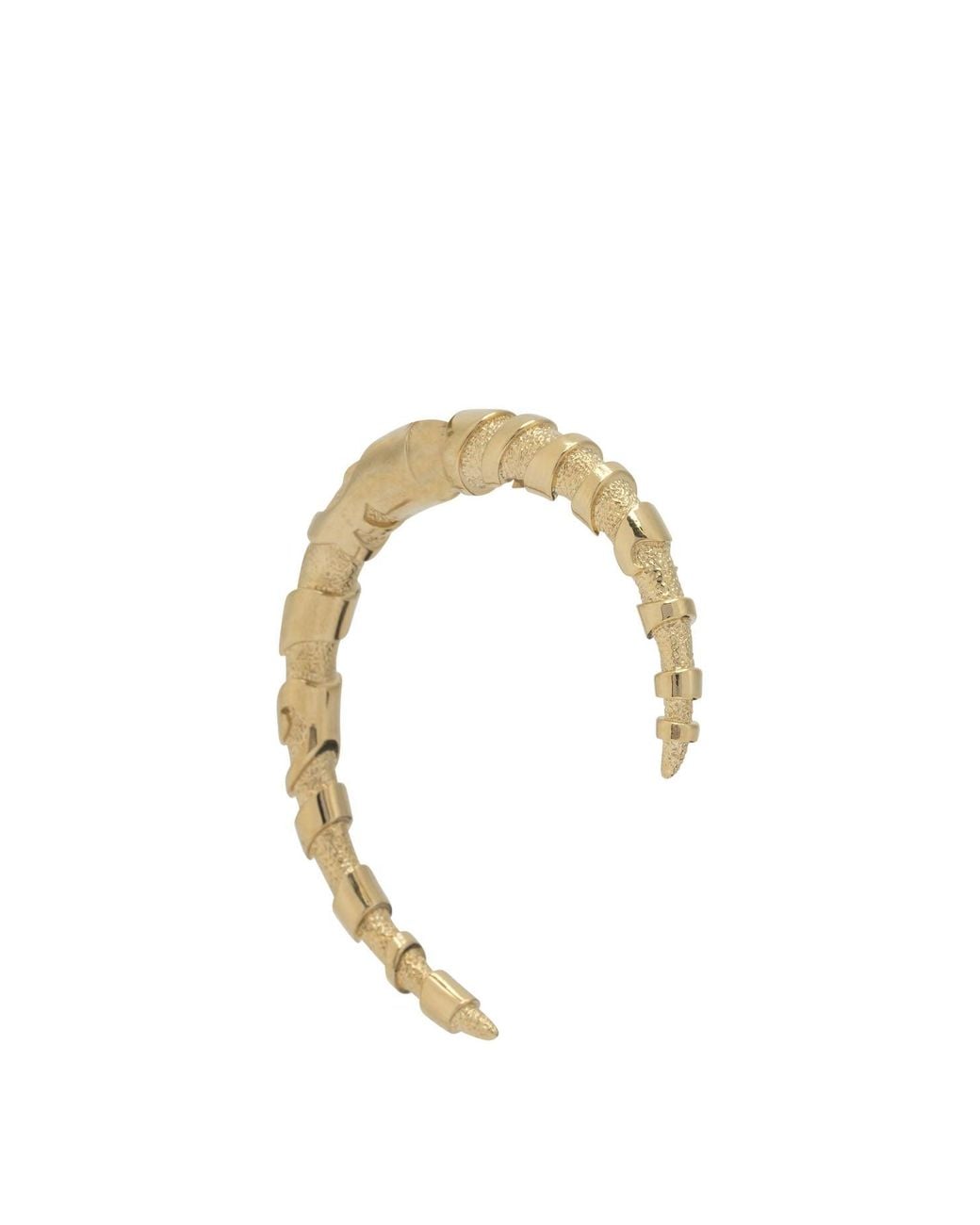 Emilio Pucci Metallic "Horn" Single Earring