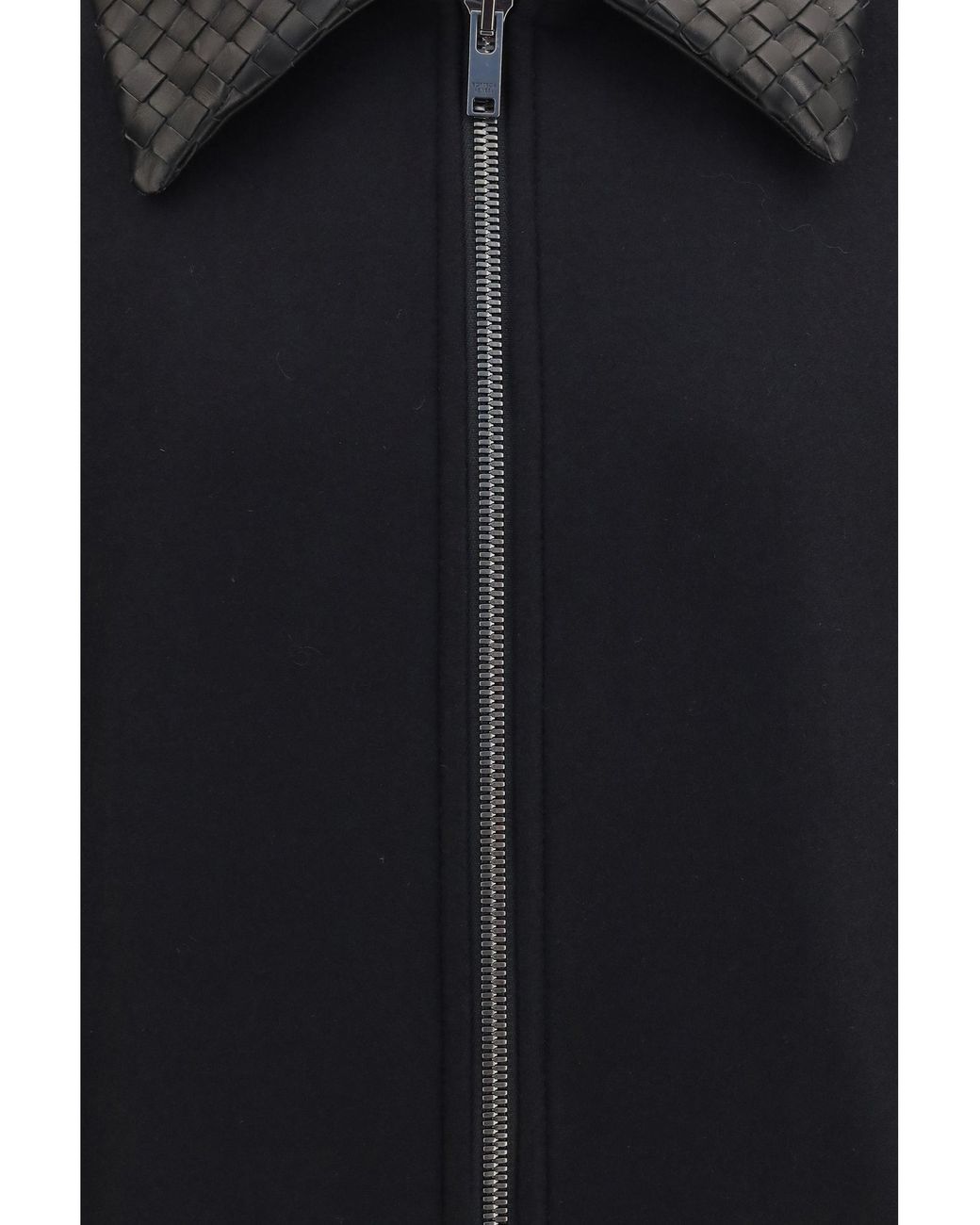 Bottega Veneta Blue Structured Wool Double-Breasted Jacket for men