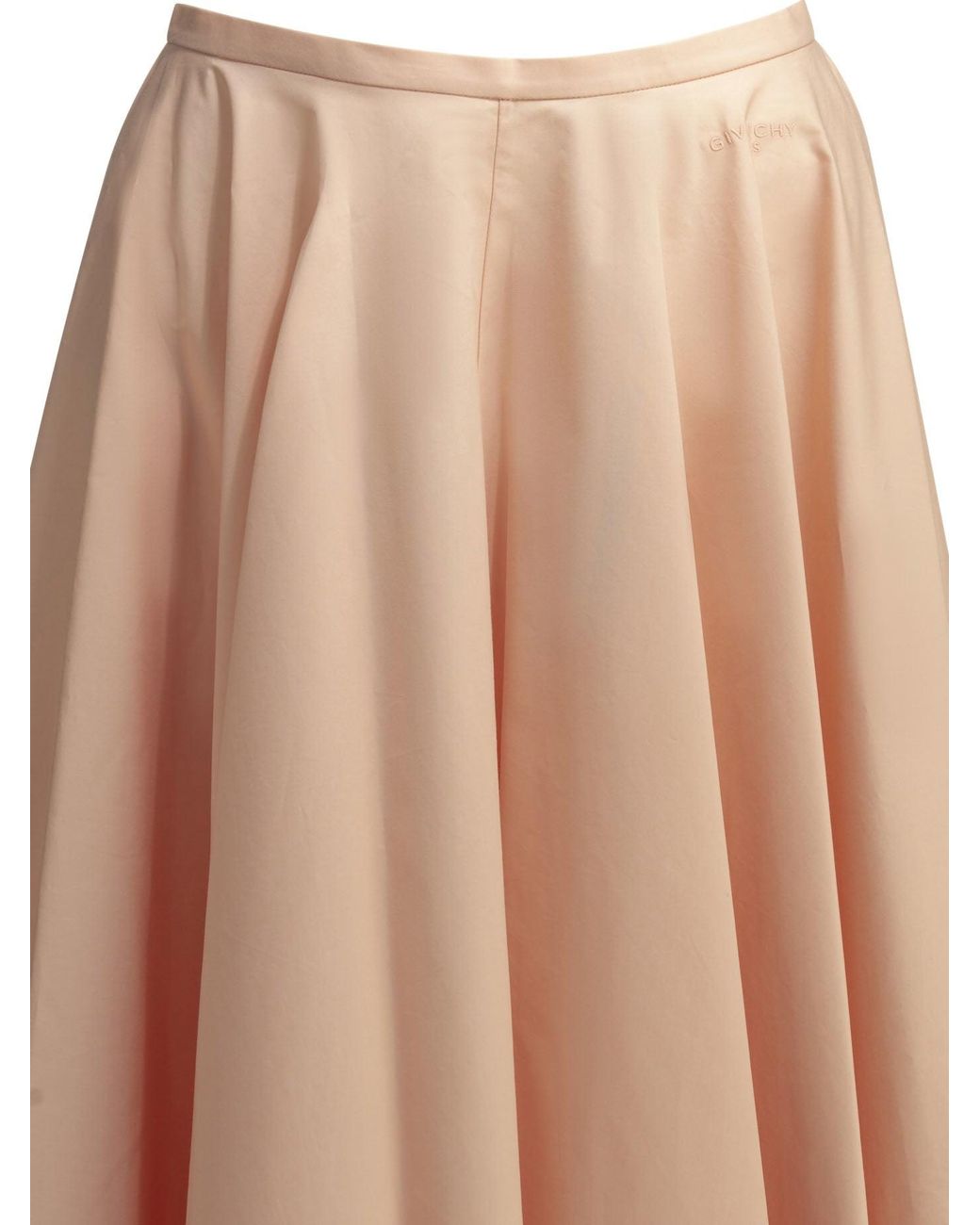 Givenchy Natural Long A-Line Skirt