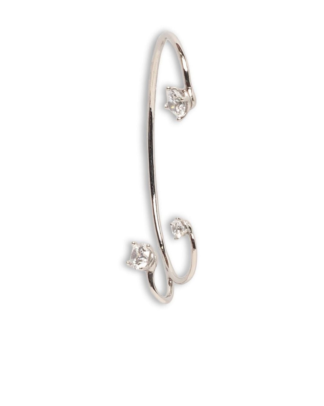 Panconesi White Earcuff Three Point