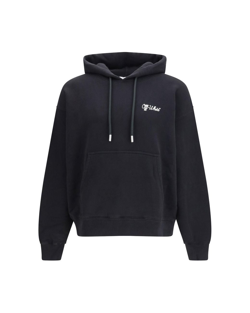 Off-White c/o Virgil Abloh Blue Script Skate Hoodie for men