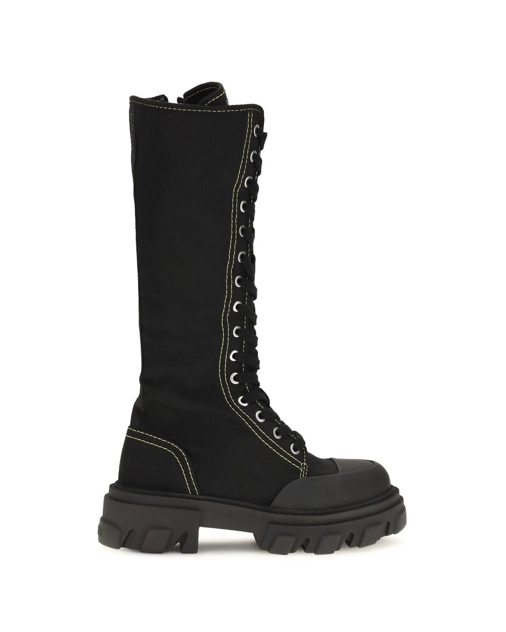 Ganni Black Trail Boots Tall