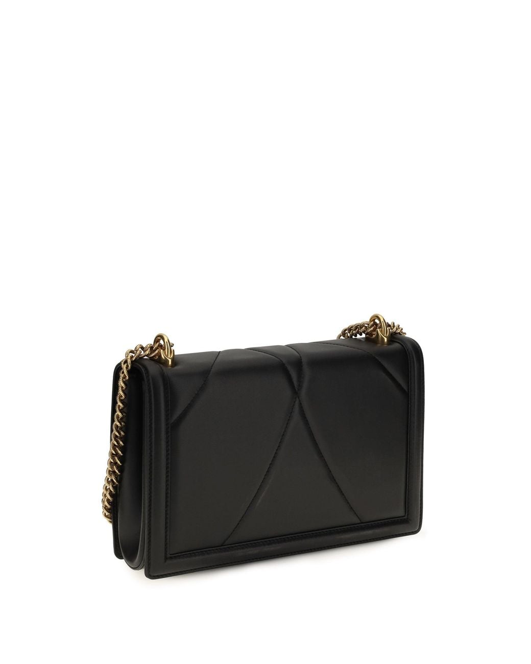 Dolce & Gabbana Black Dolce & Gabbana Large Devotion Shoulder Bag