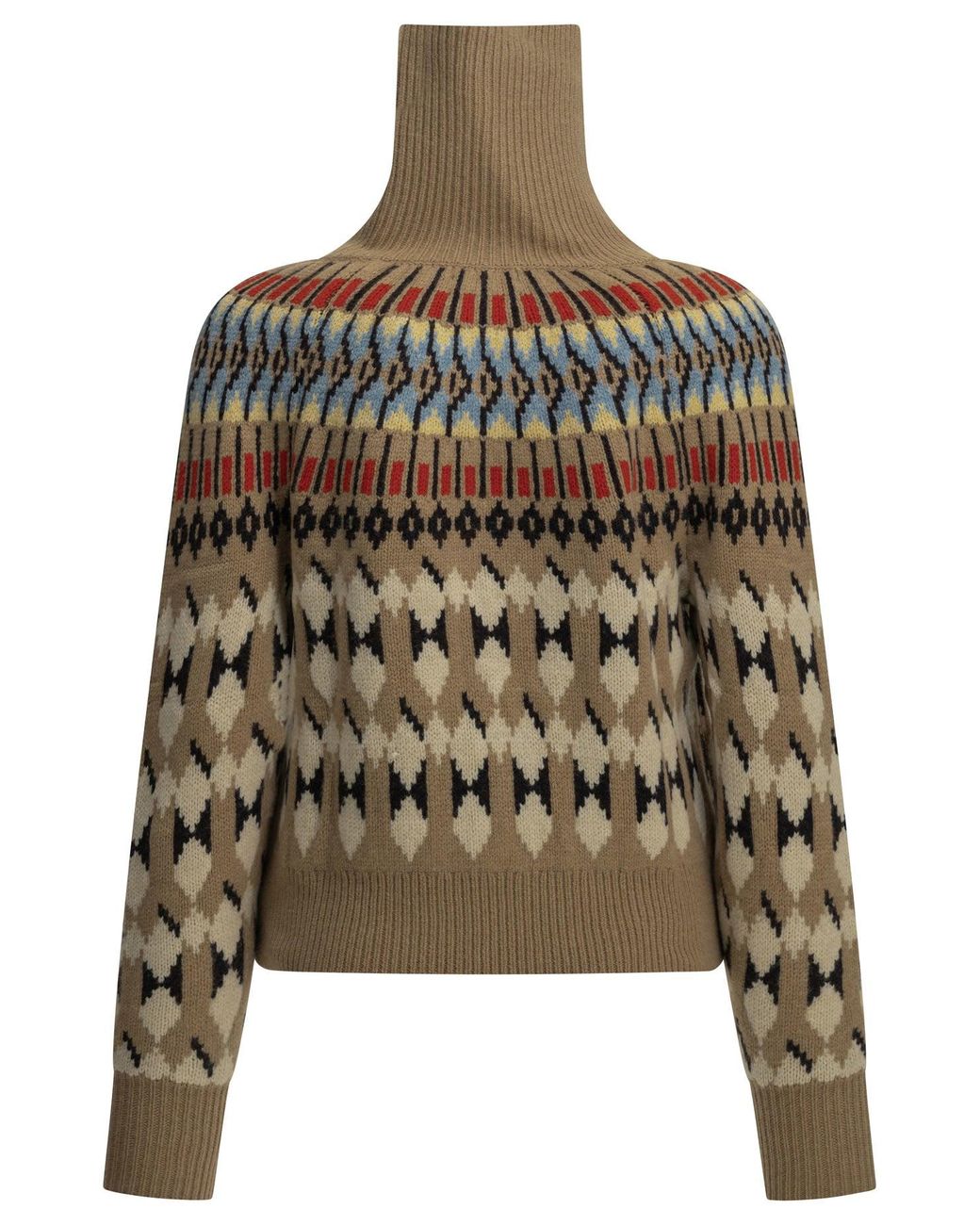 Polo Ralph Lauren Brown Wool And Cashmere Cardigan