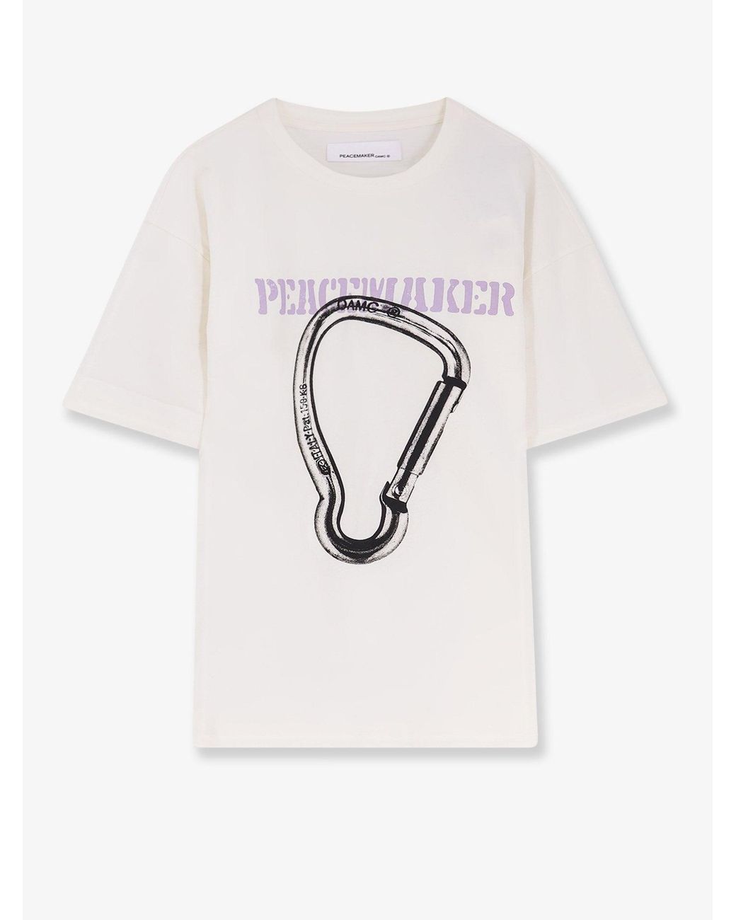 Oamc Peacemaker Natural Cotton T-Shirt for men