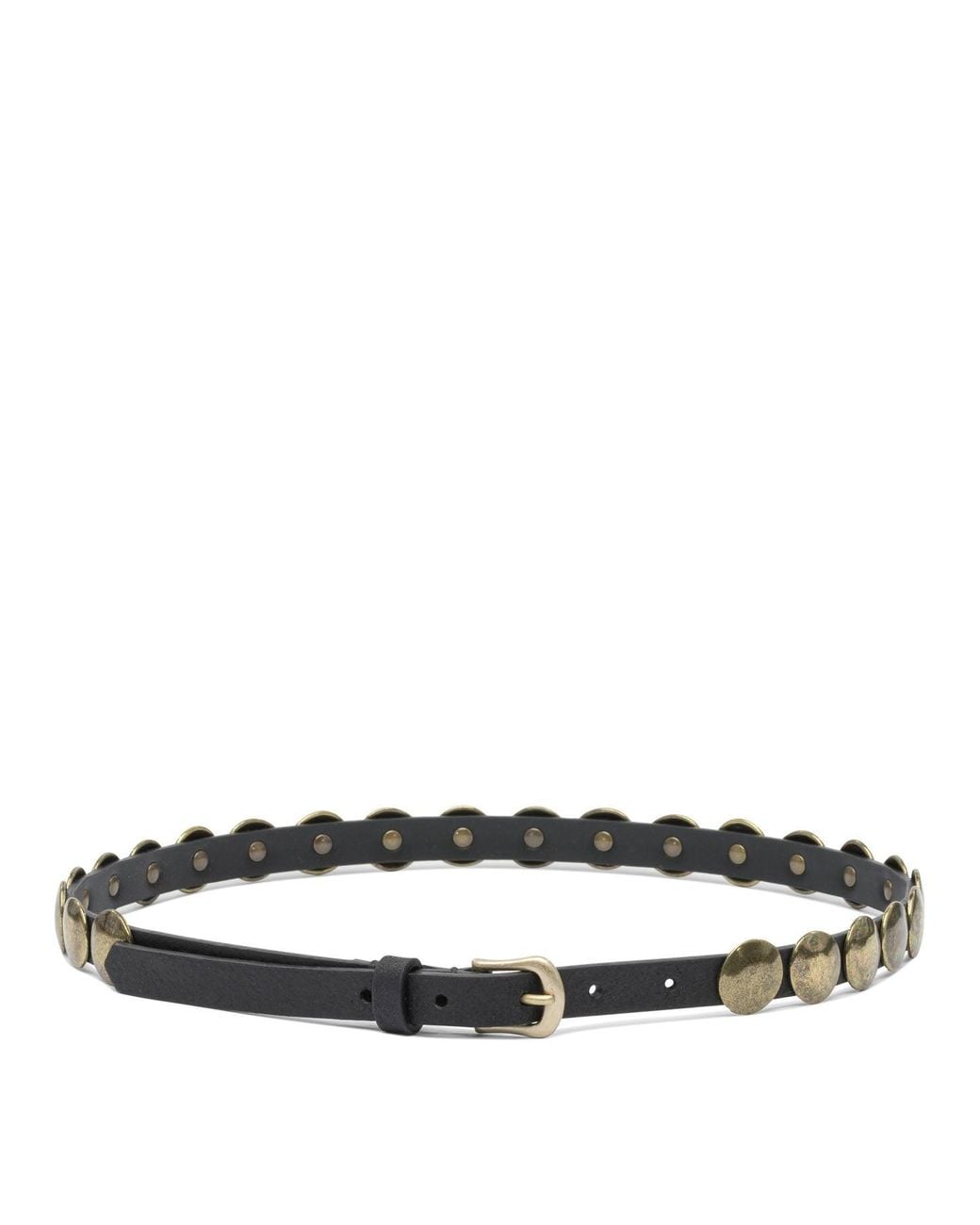 Golden Goose Deluxe Brand White "Trinidad" Belt