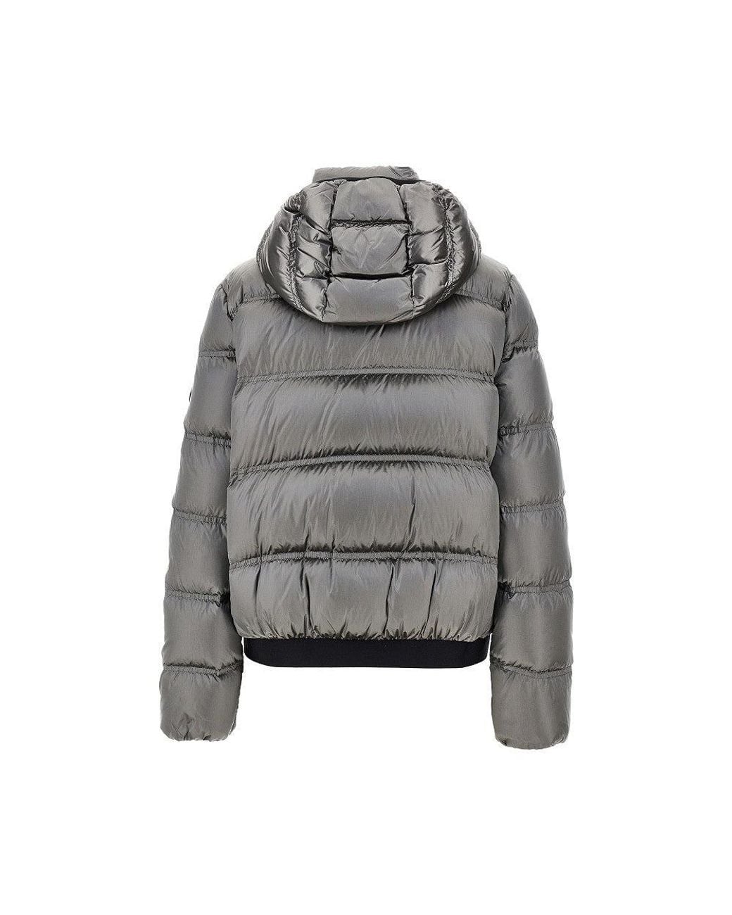 Moncler Gray 'Sensation' Short Down Jacket