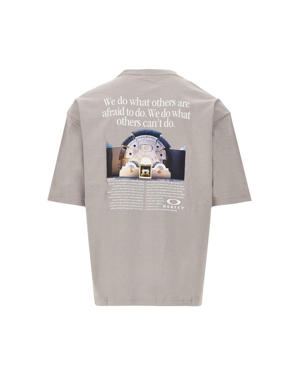 Oakley Gray Enhance Qdc 5.0 T-Shirt 5.0 for men
