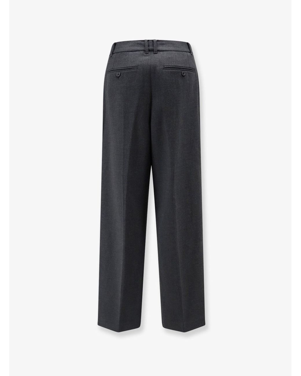 DUNST Blue Double Pleated Trousers