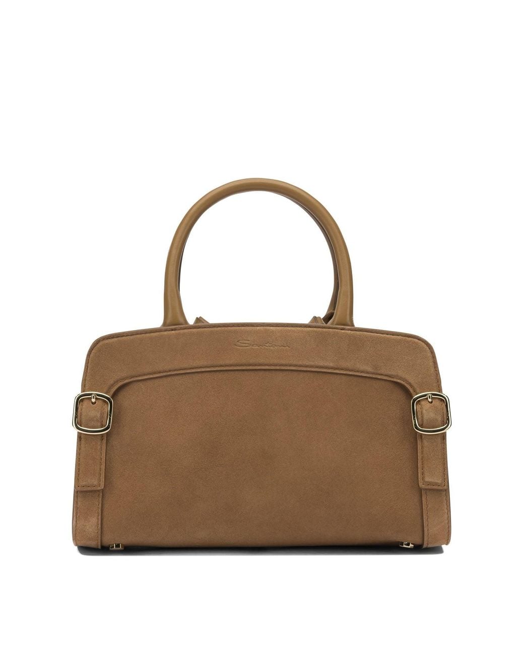 Santoni Brown "Didi" Small Handbag