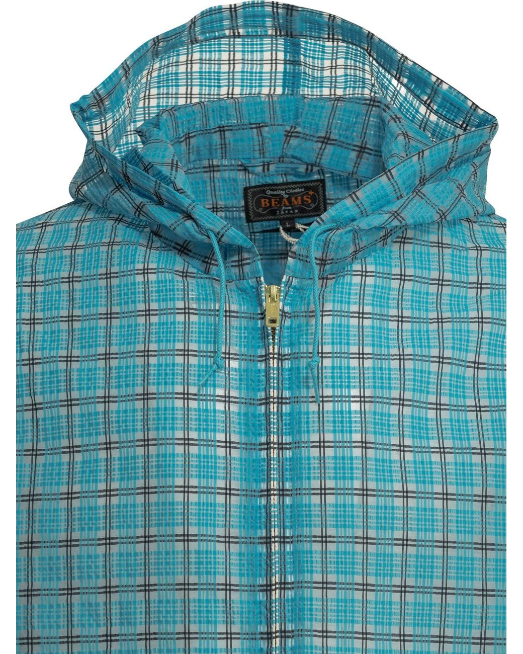 Beams Plus Blue Swing Light Nylon Lightweight Jacket