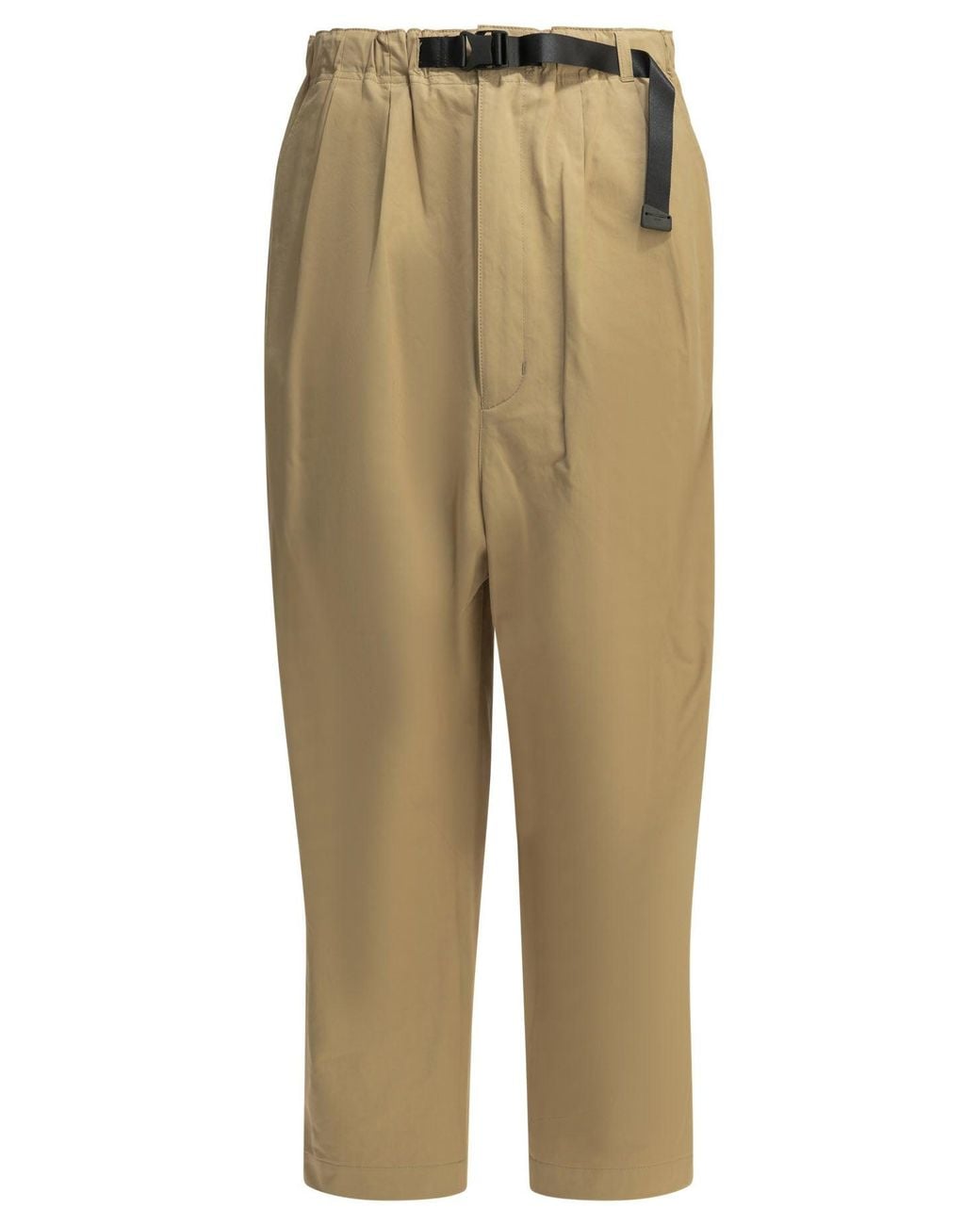 Comme des Garçons Natural Casual Pants With Buckle