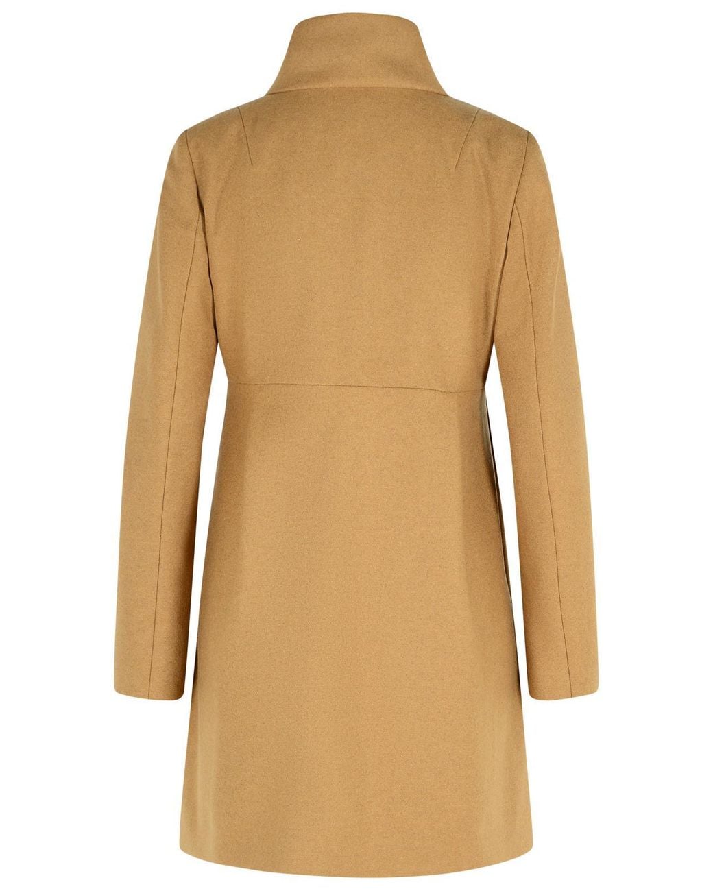 Fay Natural Wool Blend Coat