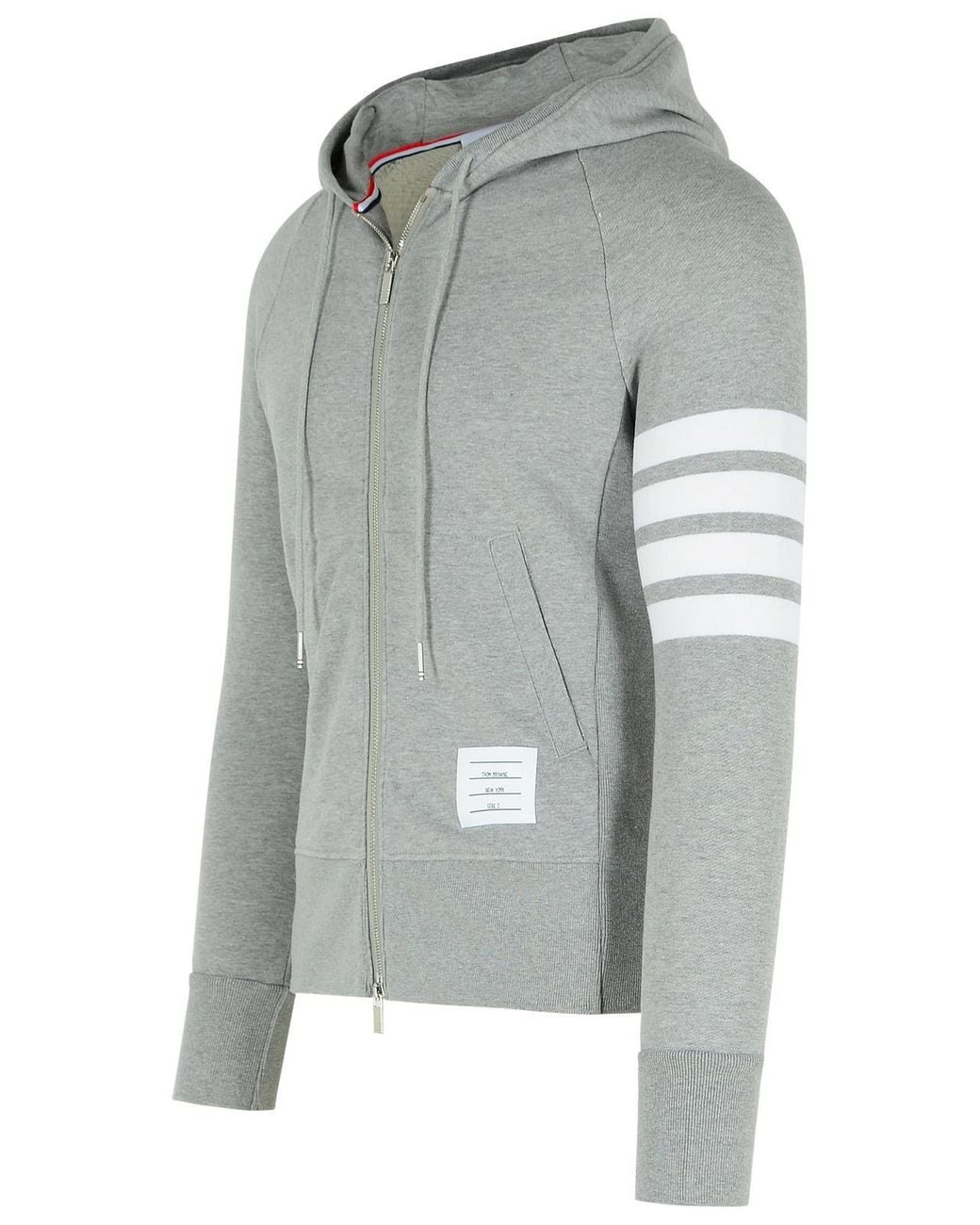 Thom Browne Gray Cotton Sweatshirt for men
