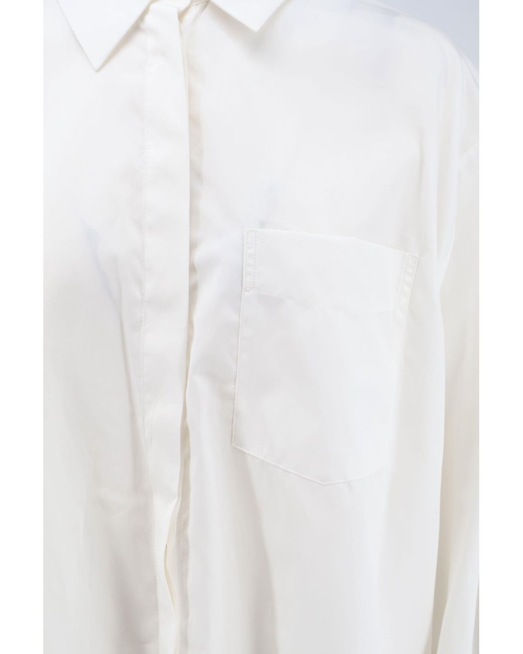 Aspesi White Relaxed Fit Cotton Shirt