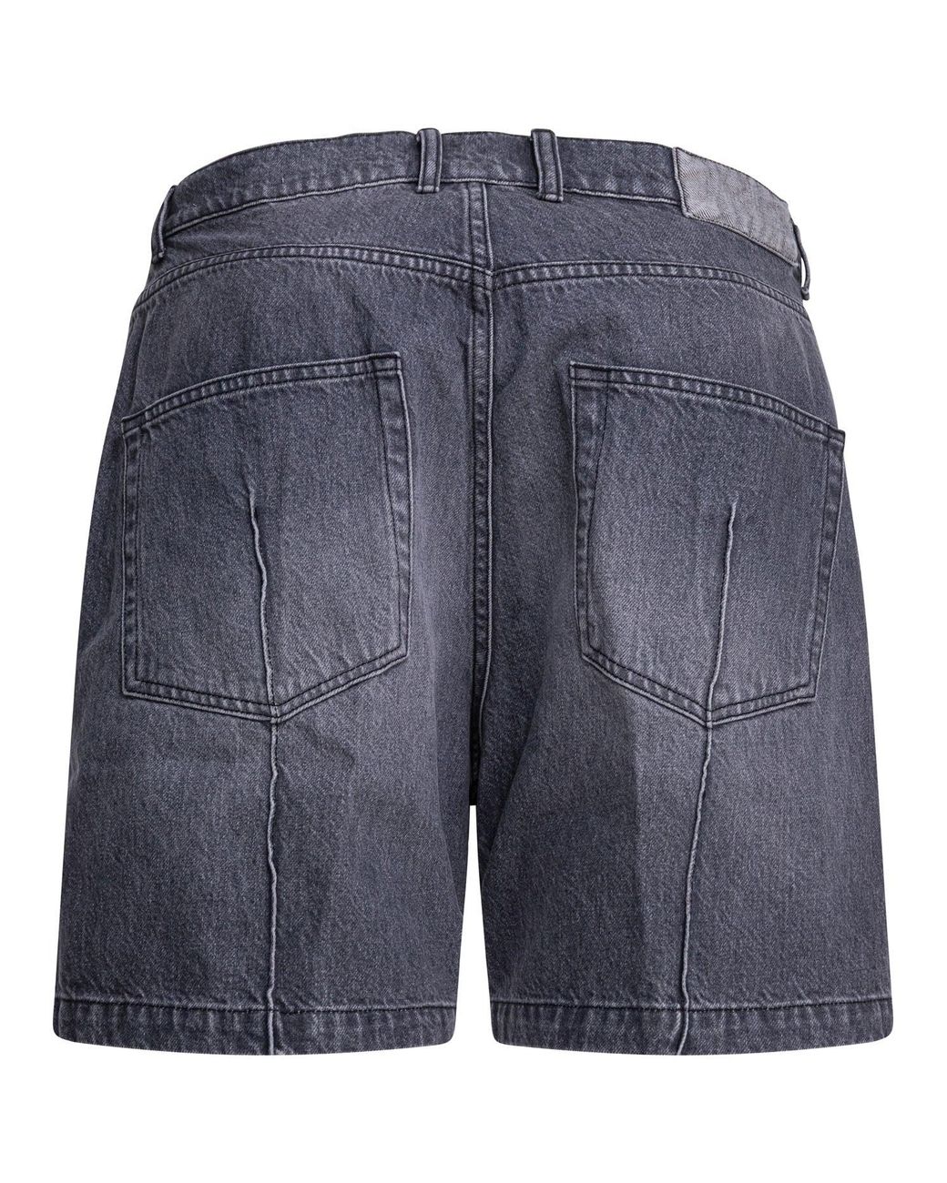 mfpen Blue Cotton Shorts for men