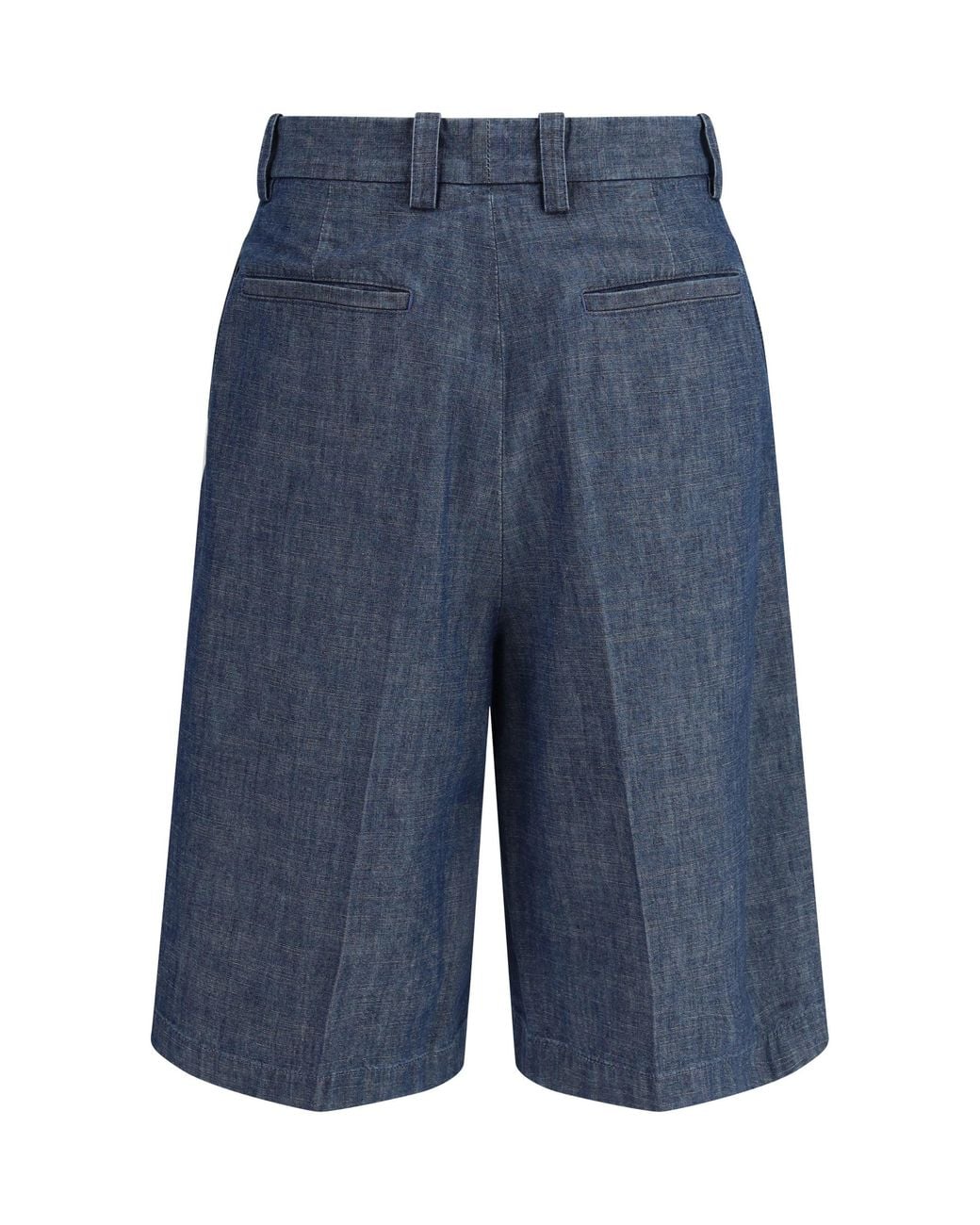 Jil Sander Blue Bermuda Shorts for men