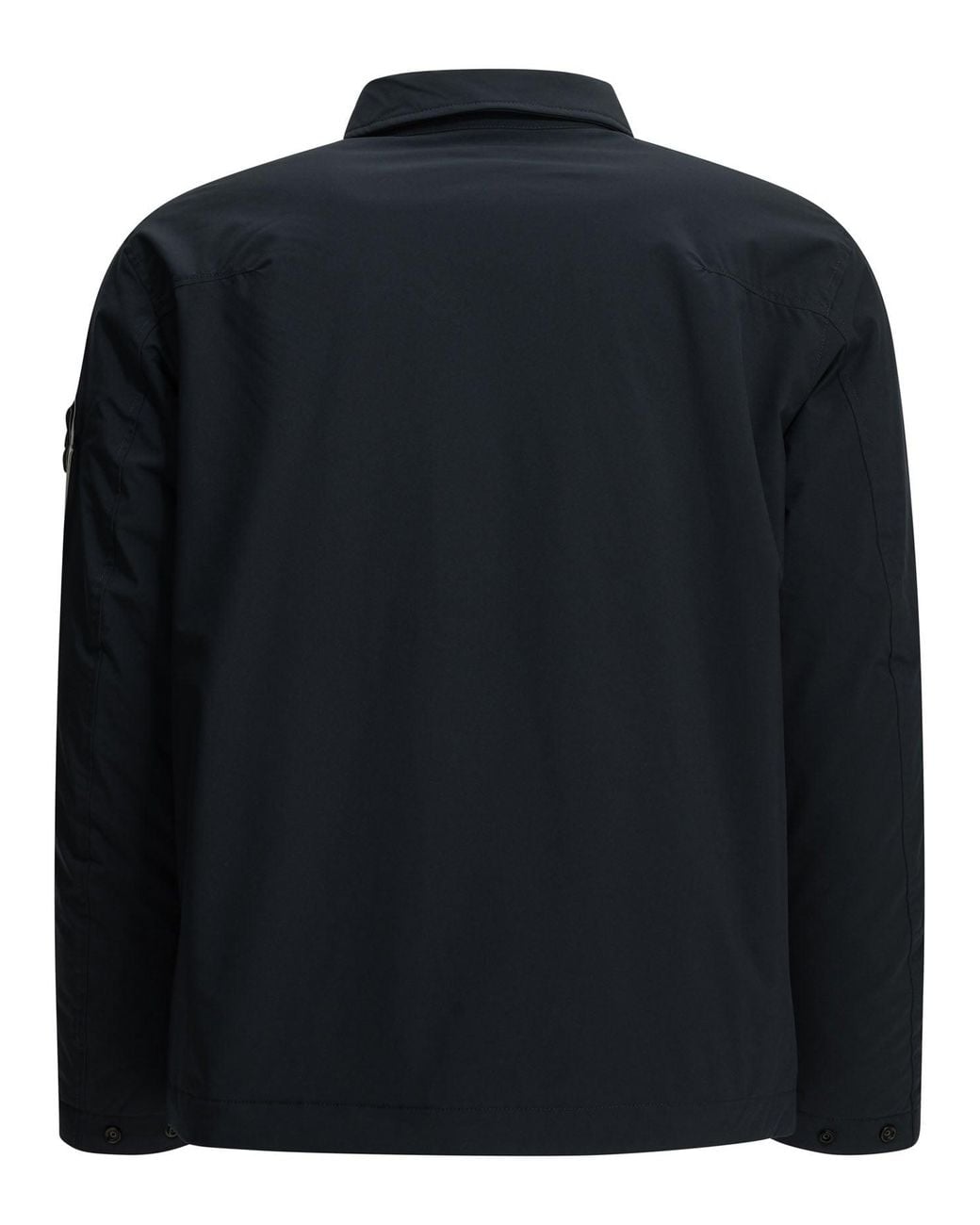Stone Island Black "Soft Shell" Padded Jacket for men