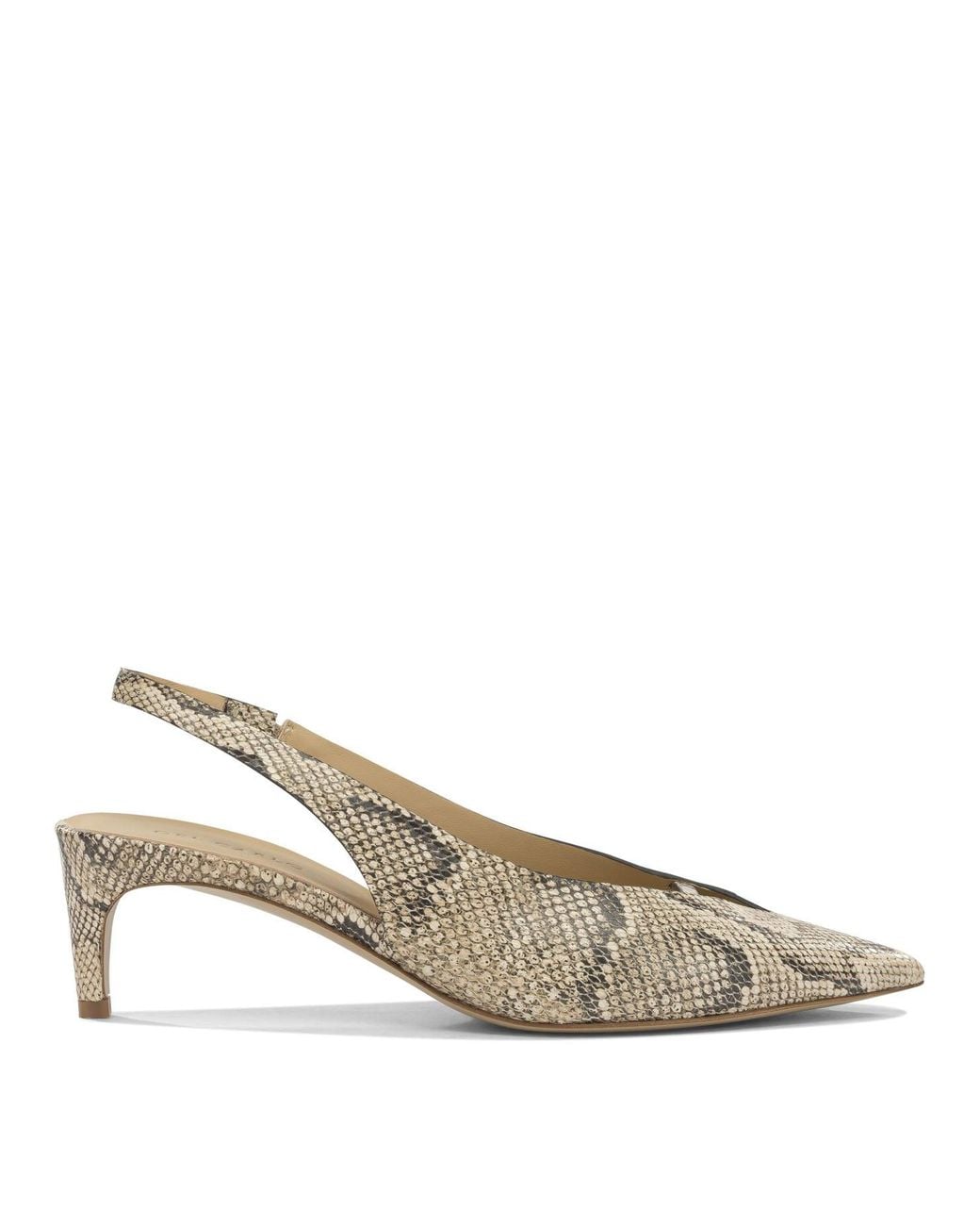 Roberto Del Carlo Metallic Calf Leather Pumps