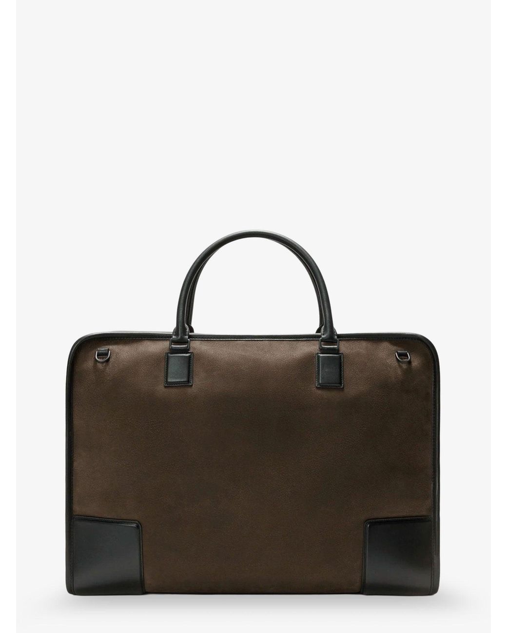Loewe Black Amazona 180 Duffle Nubuck Handbag for men