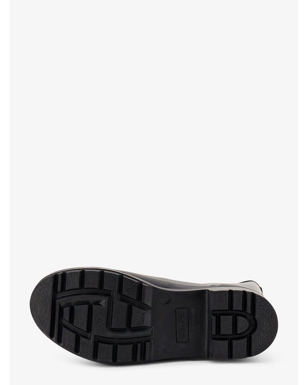 Céline Black Rubber Garden Boots