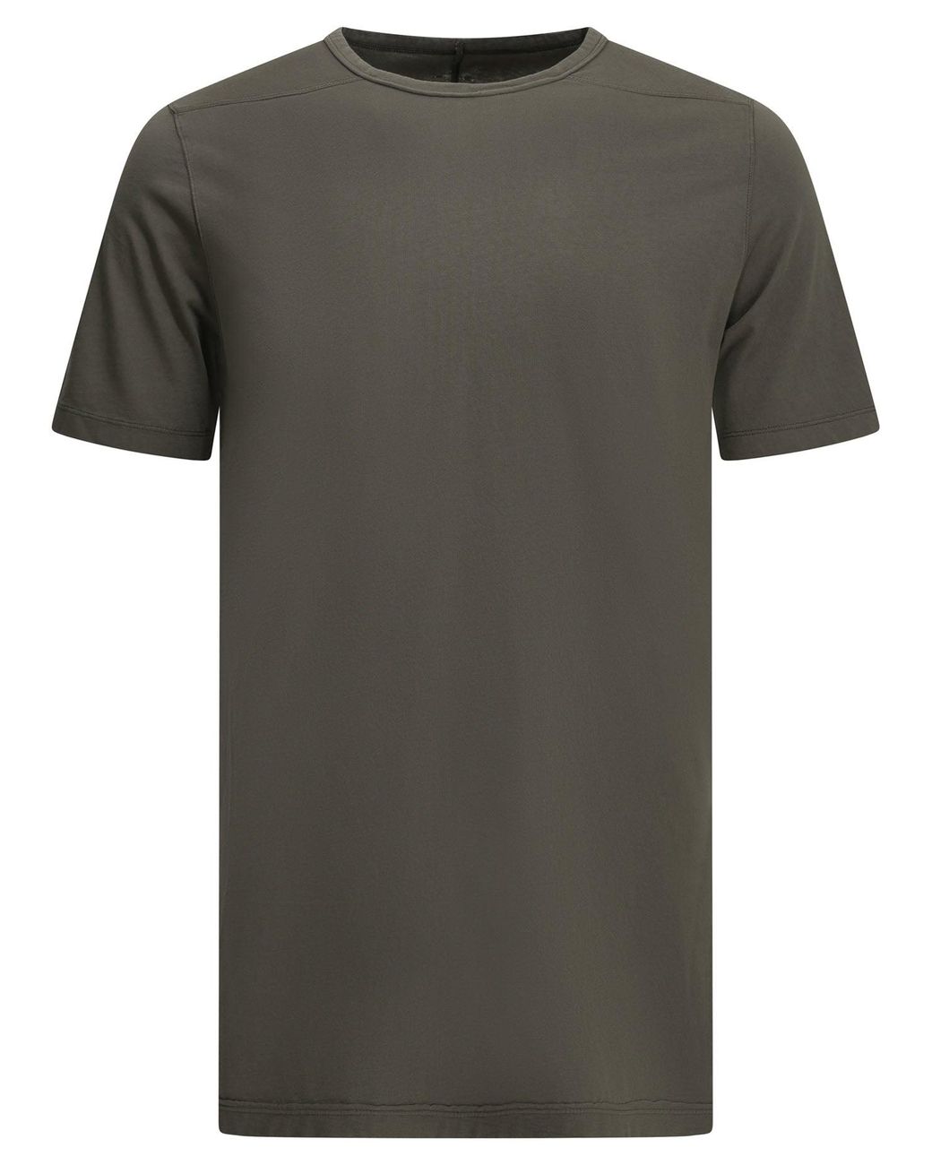 Rick Owens Gray "Level" Crew-Neck T-Shirt for men
