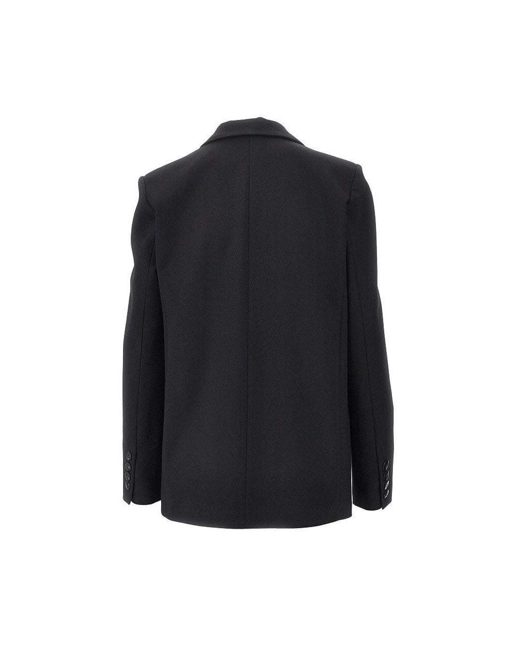 VI TO VI Blue 'Ready' Milano Stitch Single-Breasted Jacket