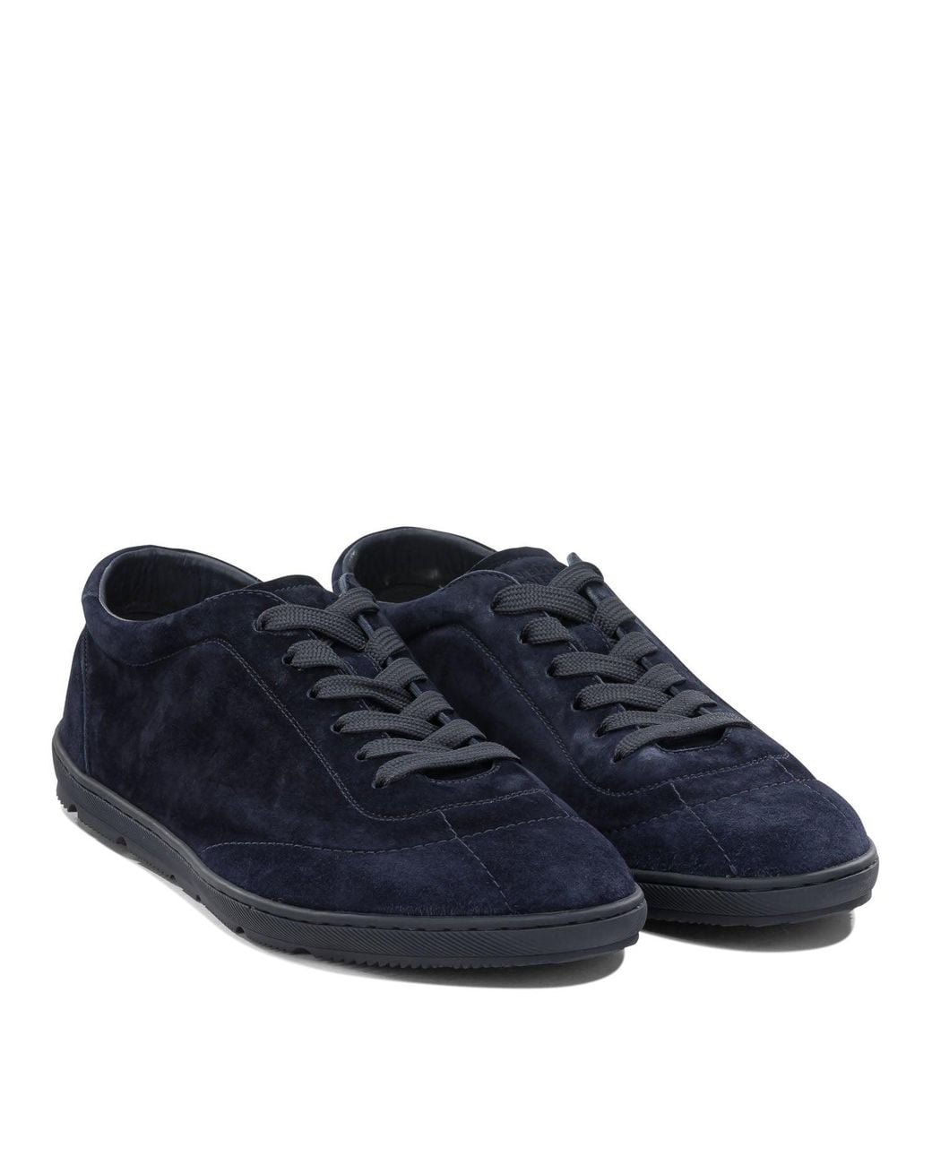 Brunello Cucinelli Blue "Light" Low Top Sneakers