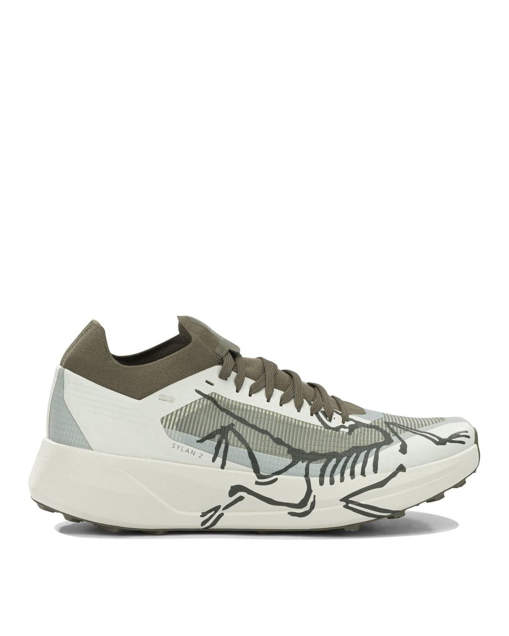 Arc'teryx Green "Sylan 2" Low-Top Sneakers for men