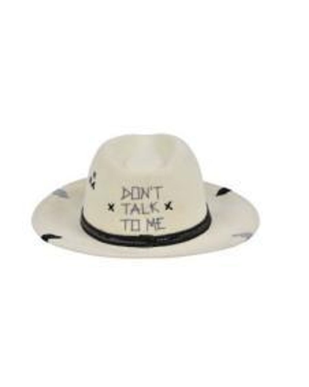 The Hat Gang Black Straw Hat
