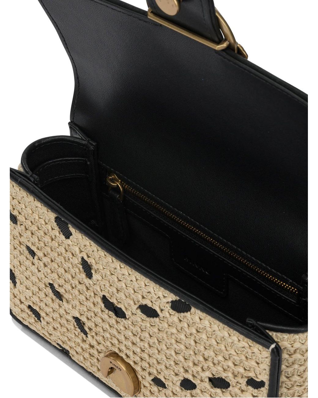 Pinko Metallic Shoulder Bags
