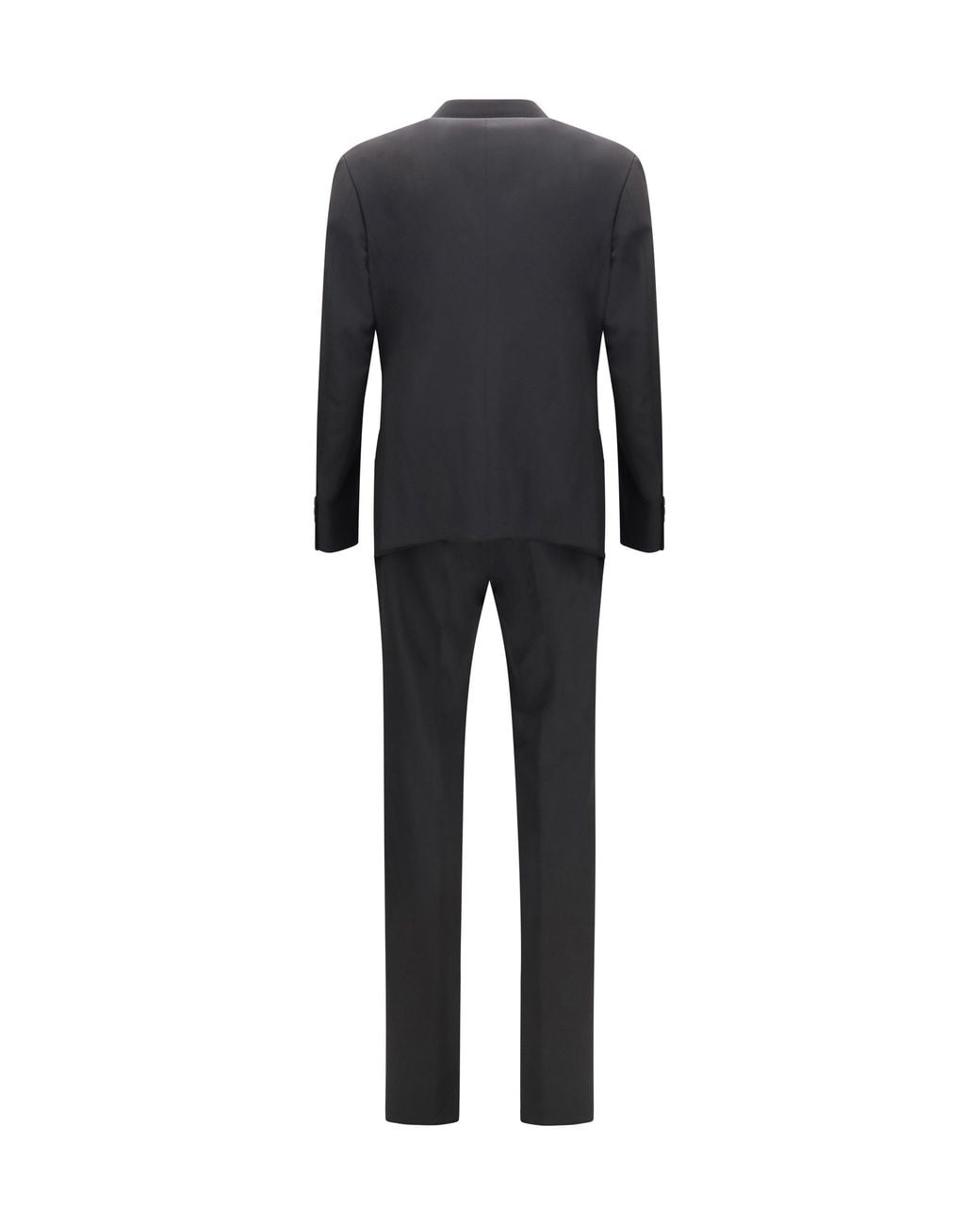 Giorgio Armani Black Linea Soft Virgin Wool Suit for men