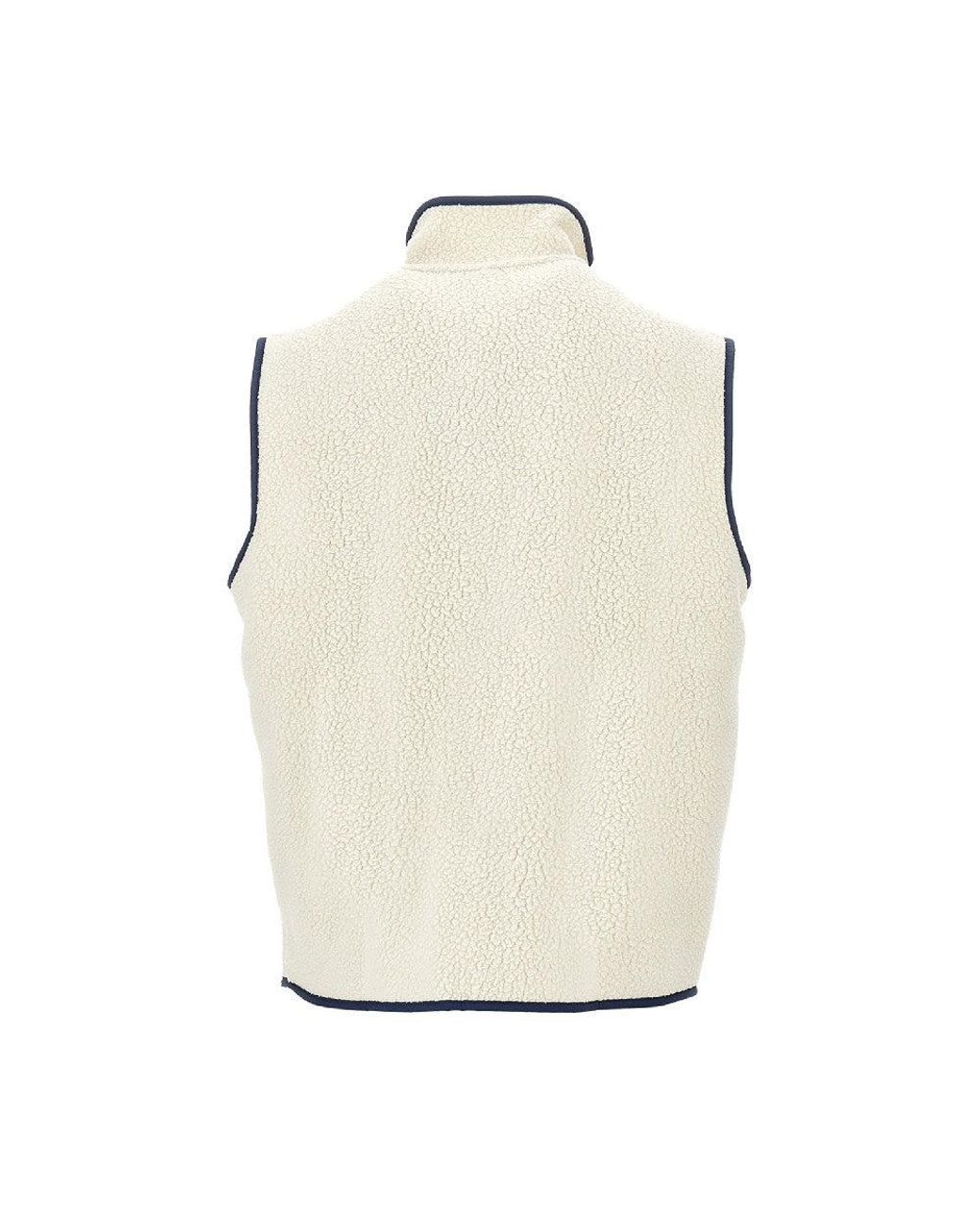 Patagonia Natural 'Retro' Fleece Vest for men