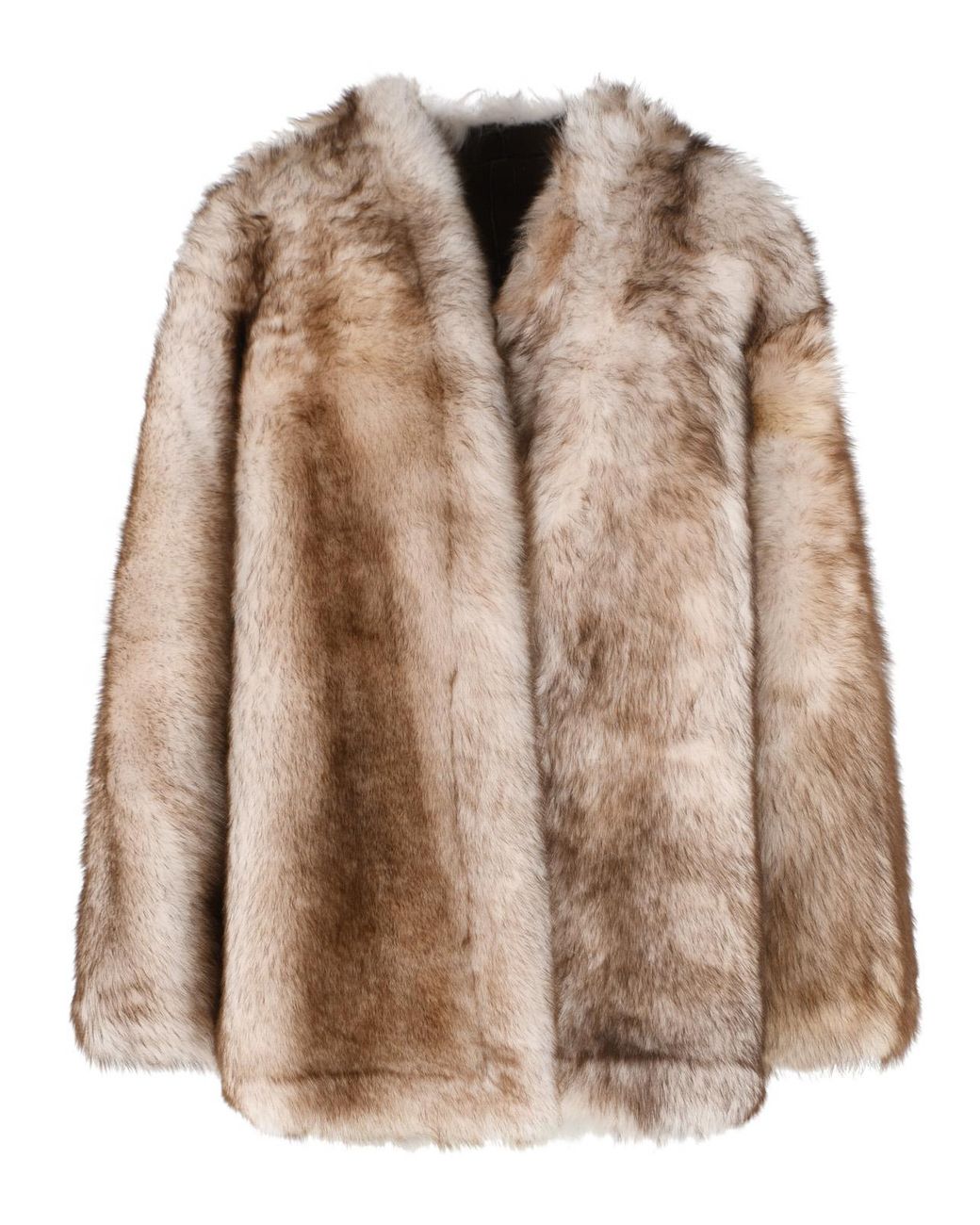 Salvatore Santoro Brown Sheepskin Fur Jacket