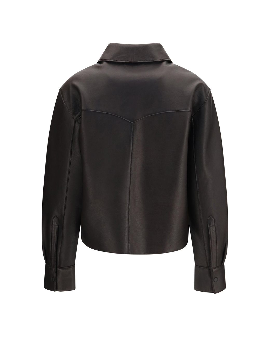P.A.R.O.S.H. Black P.A.R.O..H. Leather Jacket
