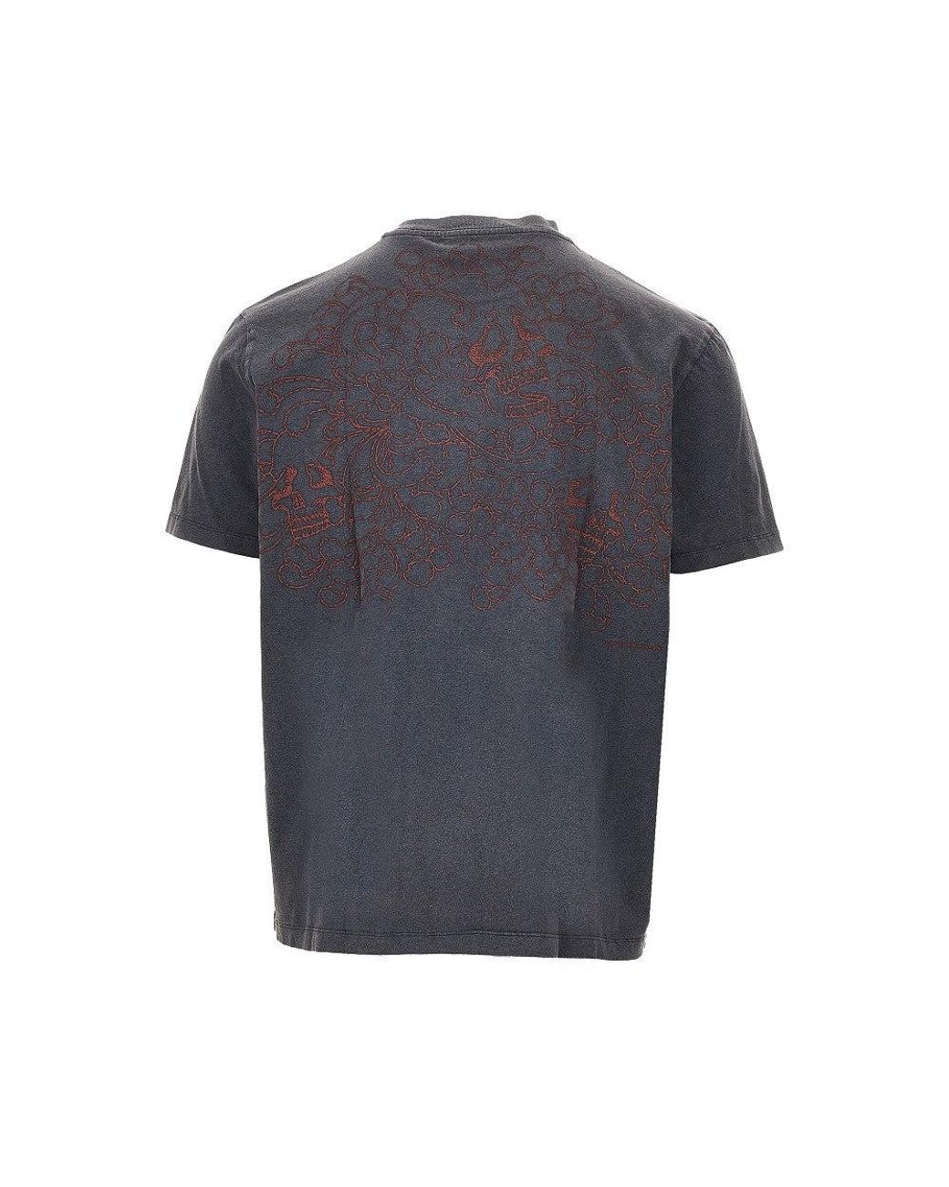 Our Legacy Blue 'Box' Short-Sleeved T-Shirt for men