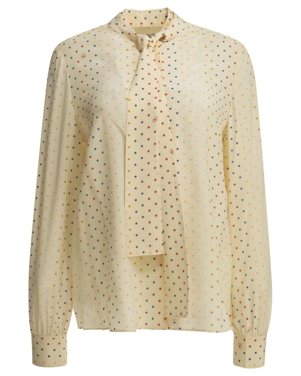 Valentino Natural Starry Casual Shirt